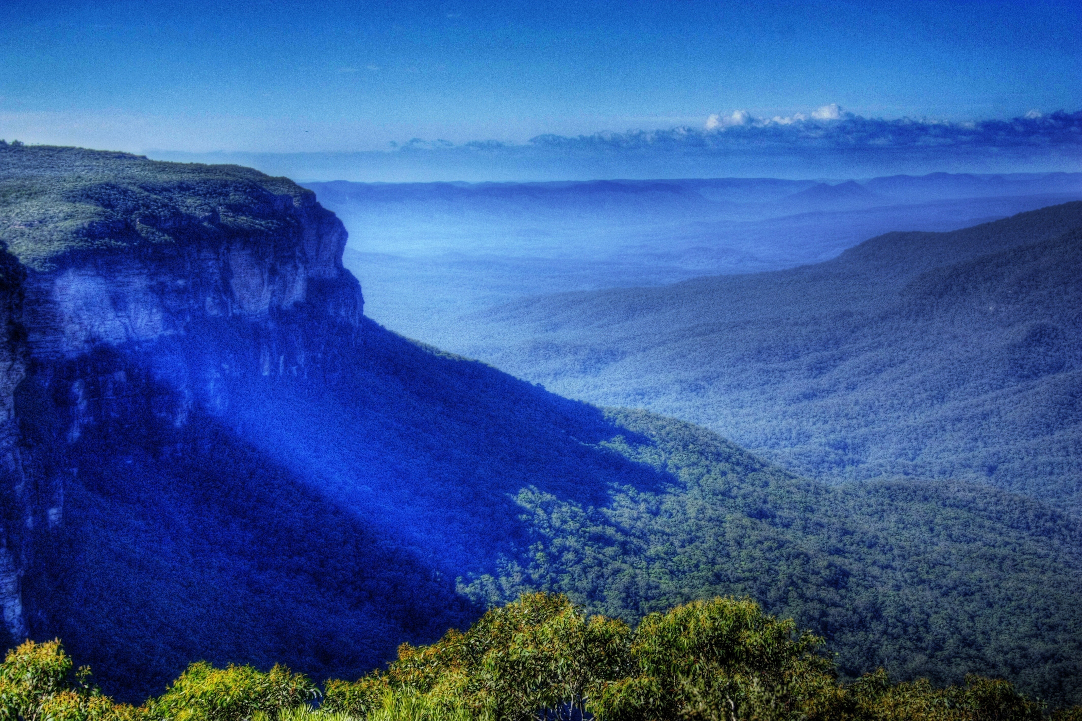 Blue Mountains scenic landscape